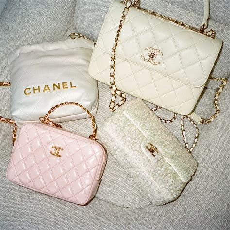 chanel white trendy|most popular chanel bag 2022.